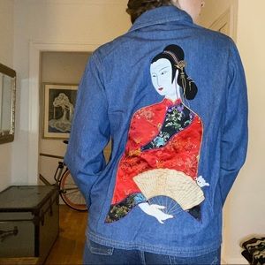 Kimono Lady Jean Jacket